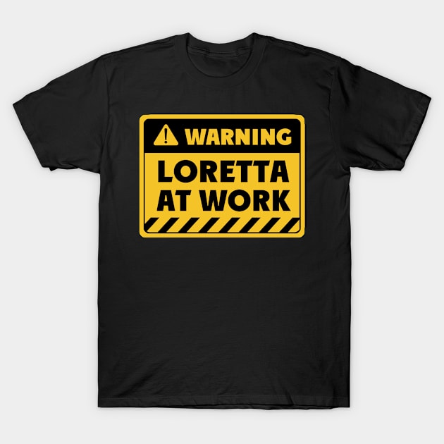 Loretta at work T-Shirt by EriEri